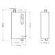 Электрокотел Neon Classic M 15 (S) 380 В с насосом (бесшумный)