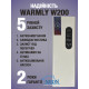 Бесшумный электрокотел Warmly W200 15 кВт 400 В (с насосом) для открытой системы отопления
